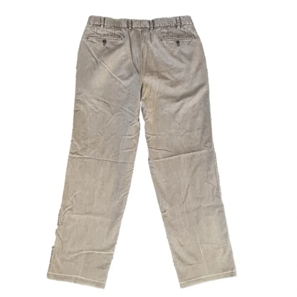 Hiltl Mens The Ultimate Trousers Chino Tan Beige 34x29 Preppy Classic Collegiate
